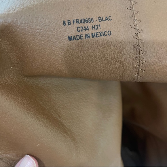 Frye Melissa Black Lace-Up Women's Boots - Picture 11 of 15